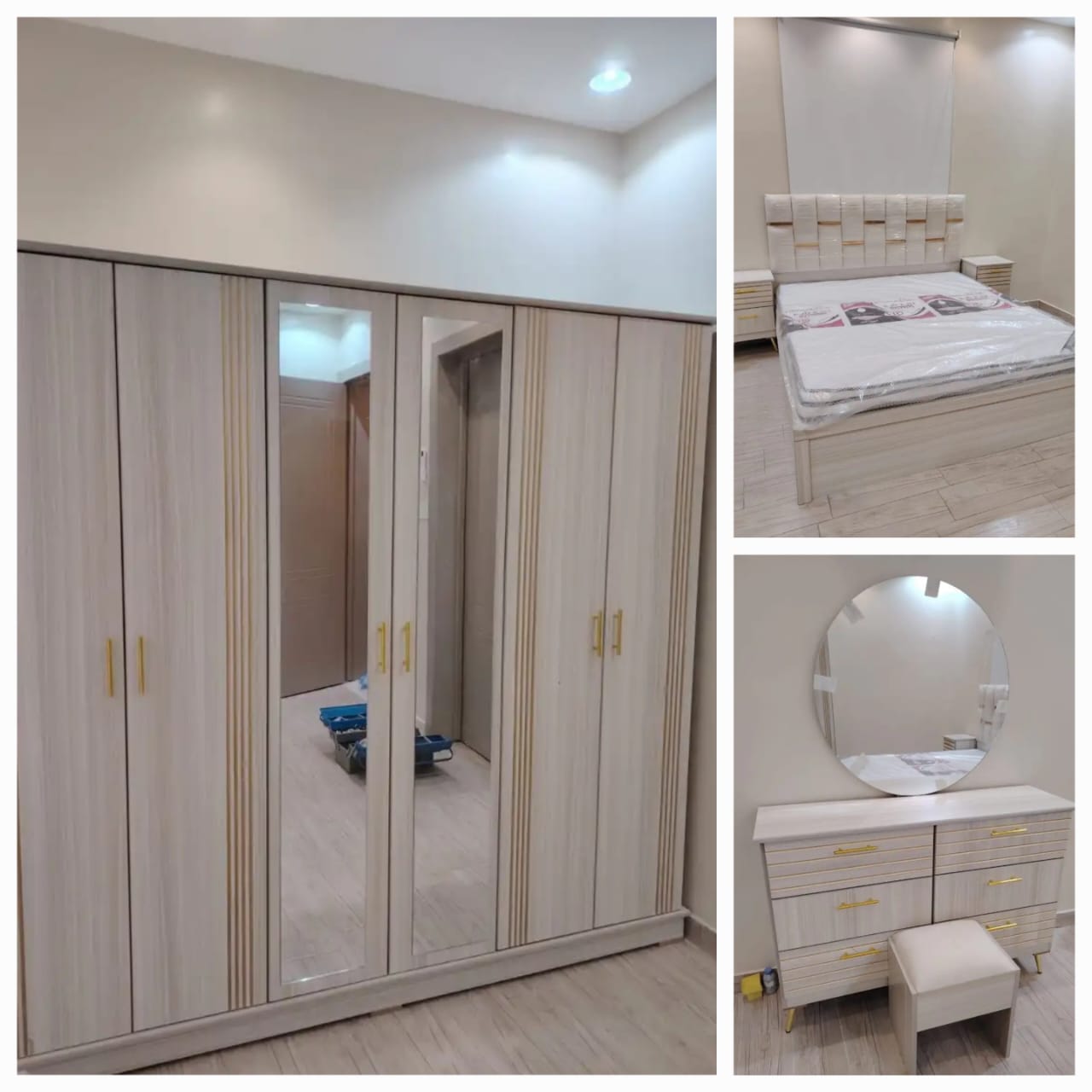 غرف مودرن نفرين 